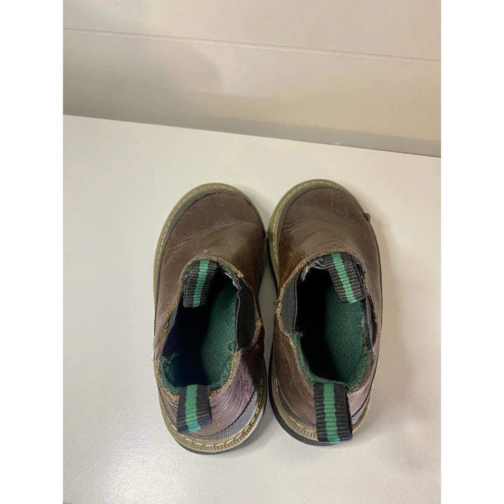 Toddler’s Size 8 Georgia Boot Georgia Giant Romeos Kids Brown Leather Slip On